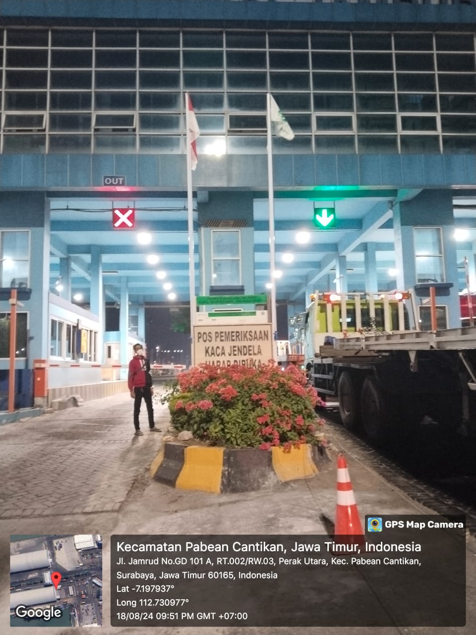 Pekerjaan Pembuatan Tiang Bendera Terminal Jamrud Surabaya